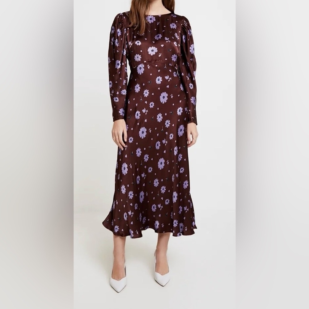 Ghost London Rosaleen Floral Dress Size:XS